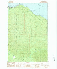Map of Neah Bay, WA in 1984 | Pastmaps